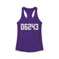 06243 Killingly  CT Zip Code Women's Ideal Racerback Tank Top