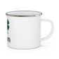 I Clover Groton Enamel Camping Mug