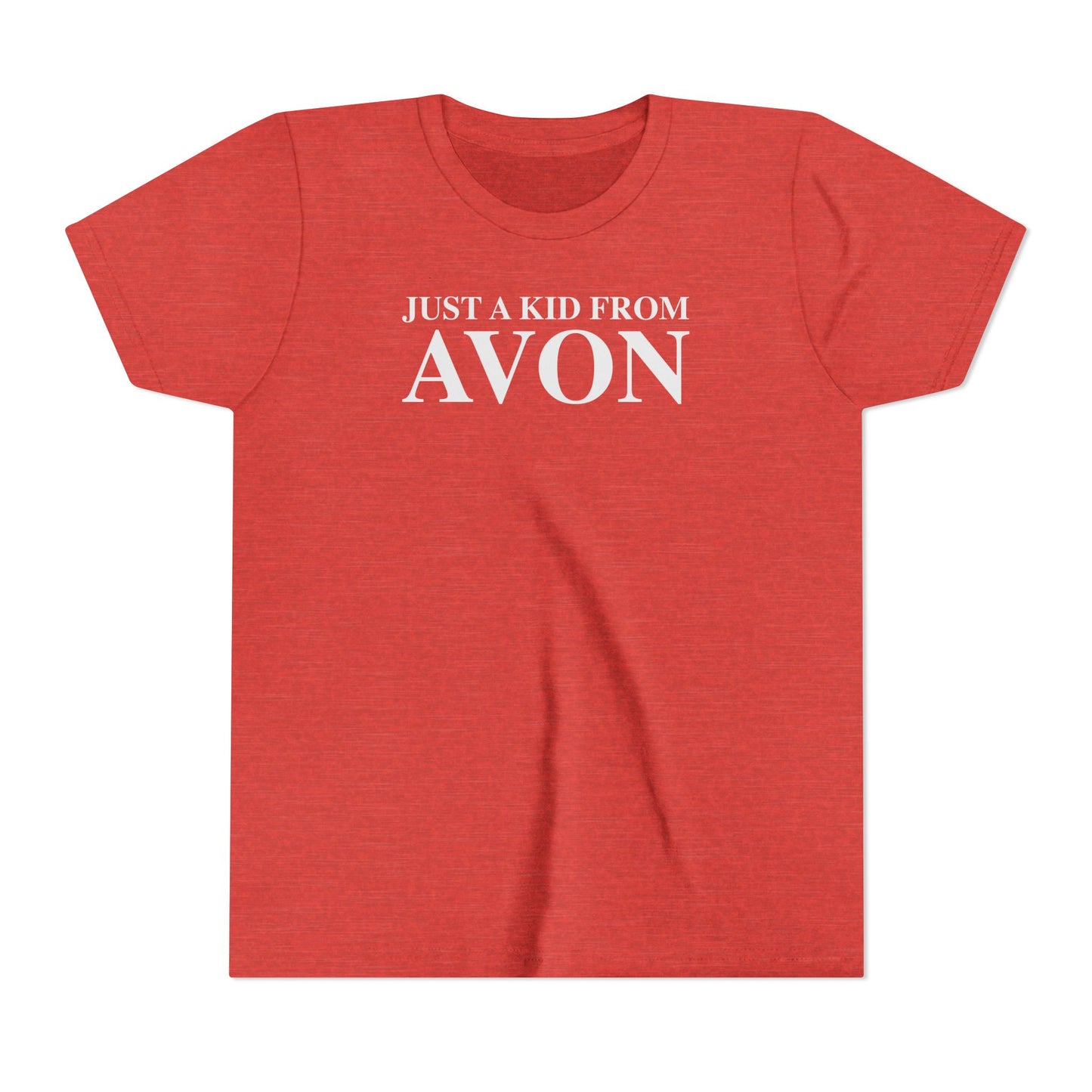 Just a kid from Avon Youth Short Sleeve T-Shirt