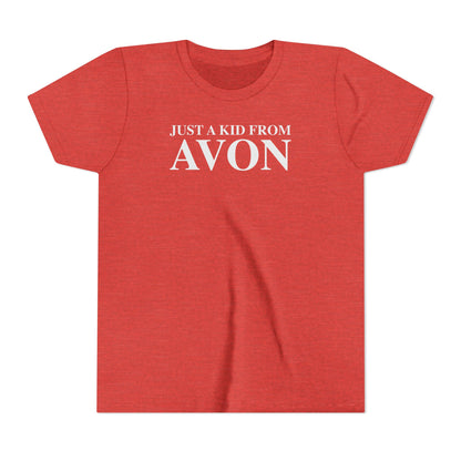 Just a kid from Avon Youth Short Sleeve T-Shirt