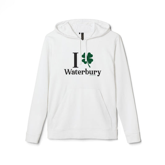 I Clover Waterbury adidas® Unisex Fleece Hoodie