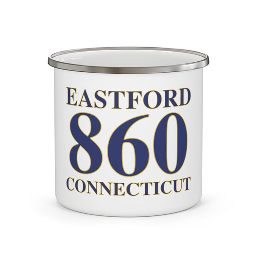 Eastford 860 Connecticut Enamel Camping Mug