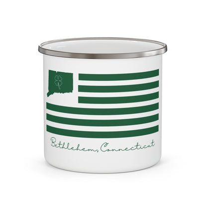 Bethlehem Connecticut St. Patrick’s Day Flag Enamel Camping Mug