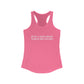 Just a kid from North Branford Women's Ideal Racerback Tank Top
