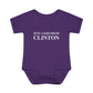Just a kid from Clinton Infant Baby Rib Bodysuit