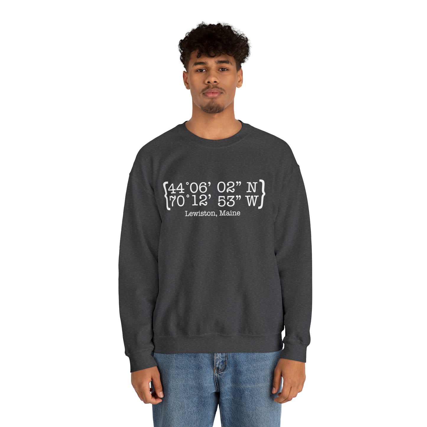 Lewiston Coordinates Unisex Heavy Blend™ Crewneck Sweatshirt