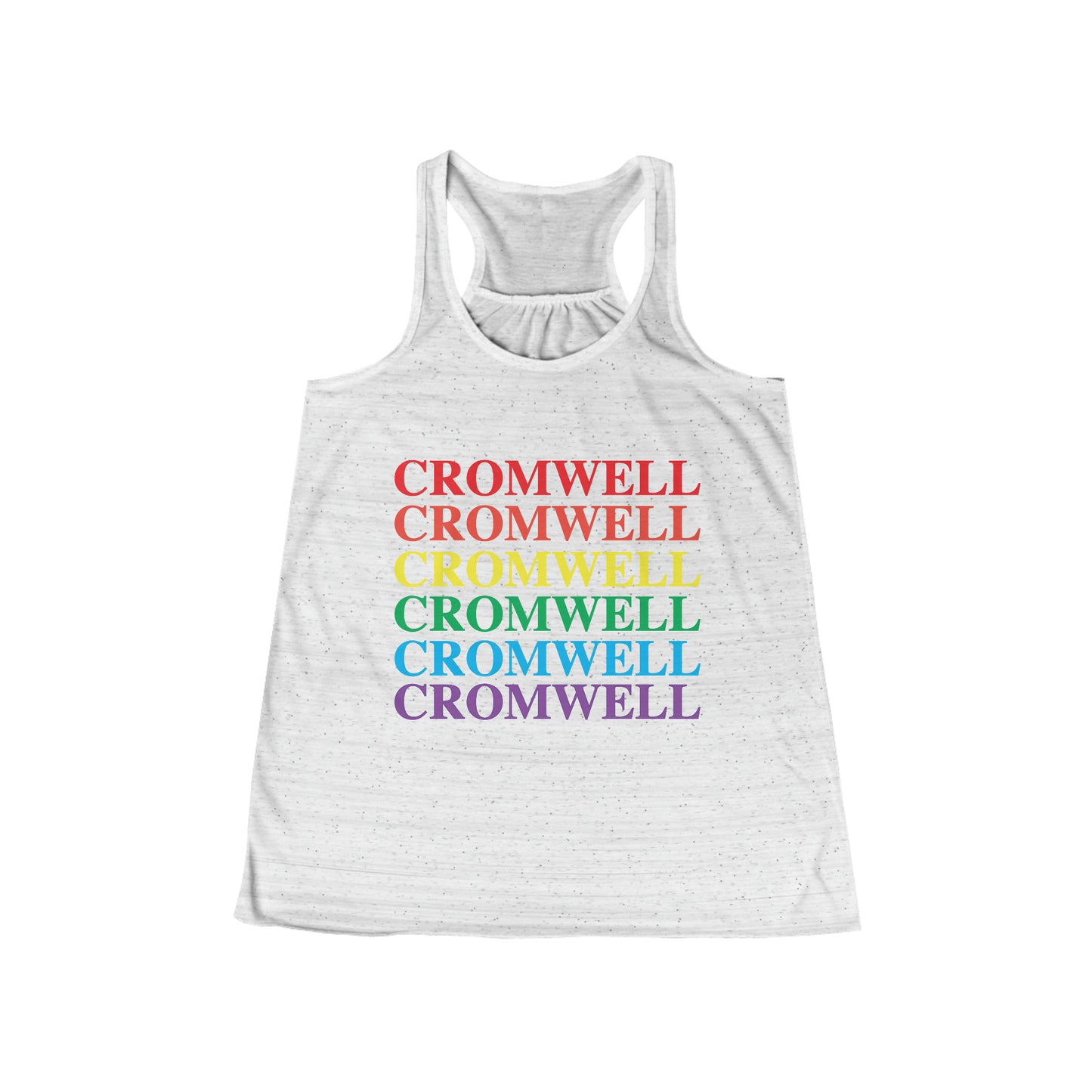 Cromwell Pride Women's Flowy Racerback Tank Top