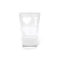 I Heart BRPT Pint Glass, 16oz
