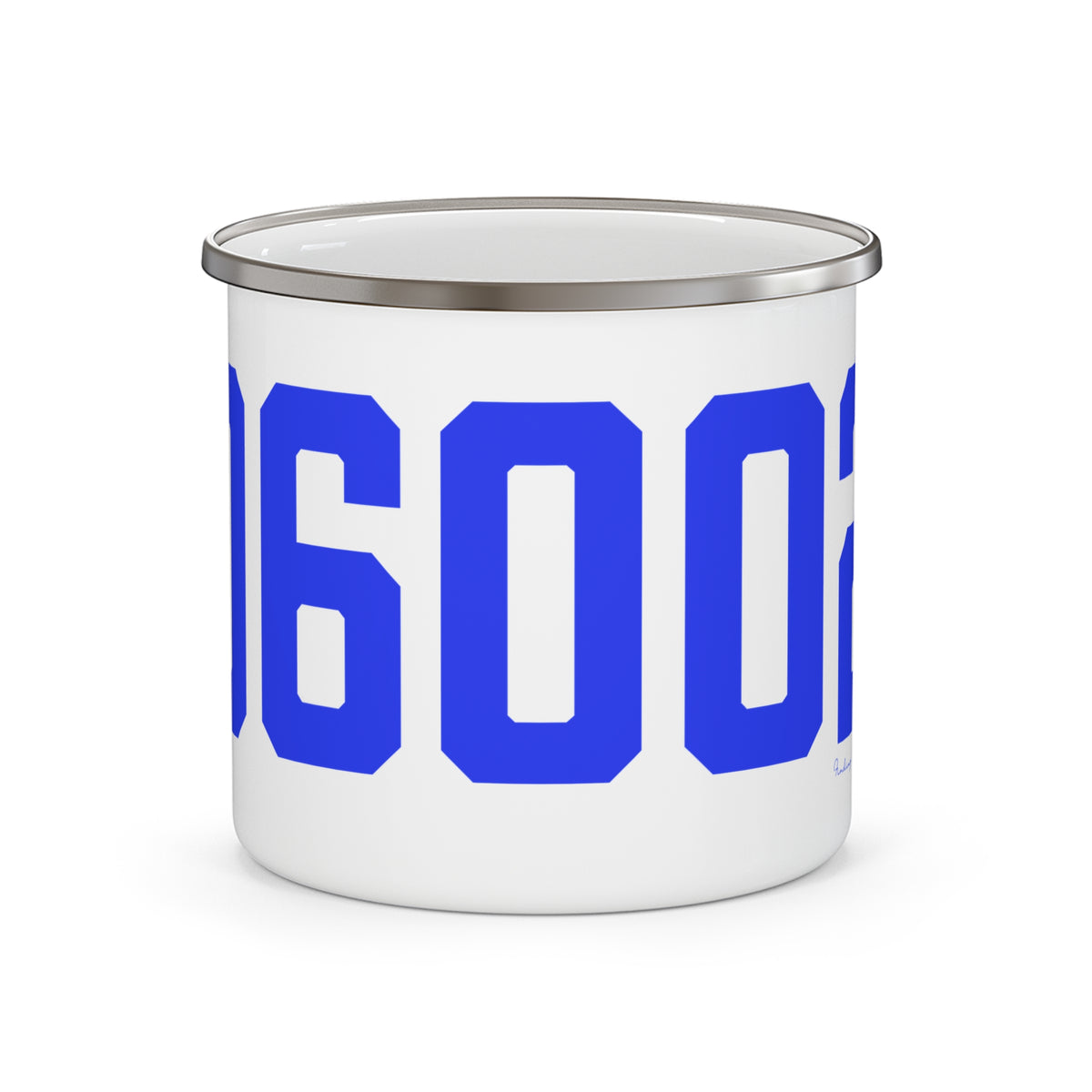 06002 Bloomfield Connecticut Zip Code Enamel Camping Mug