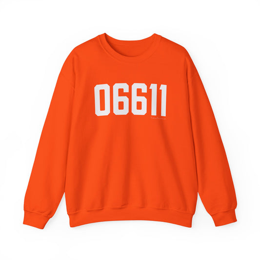 06611 Trumbull CT Zip Code Unisex Heavy Blend™ Crewneck Sweatshirt