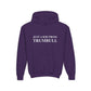 Just a kid from Trumbull  Youth Heavy Blend Hooded Sweatshirt