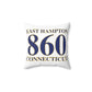 East Hampton 860 Connecticut Spun Polyester Square Pillow