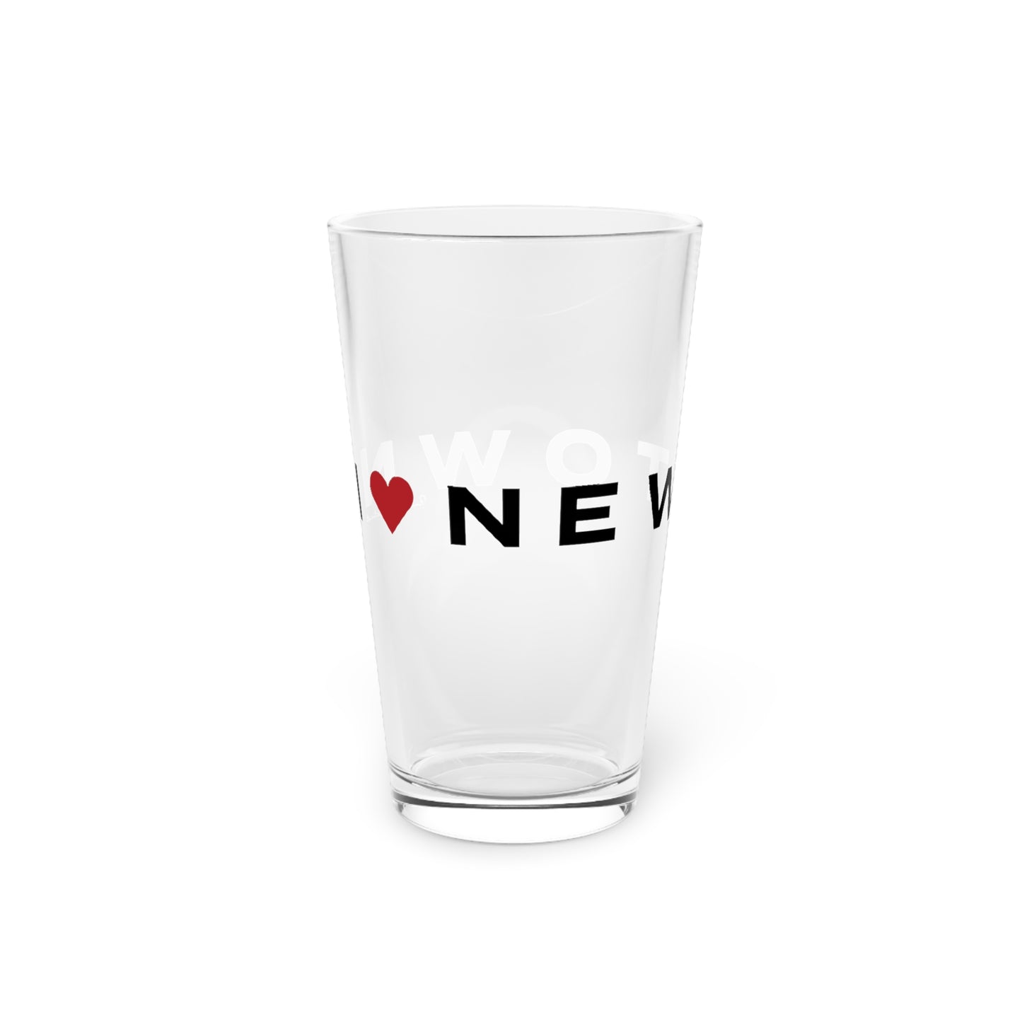 Newtown Vision Pint Glass, 16oz