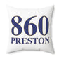 860 Preston Spun Polyester Square Pillow