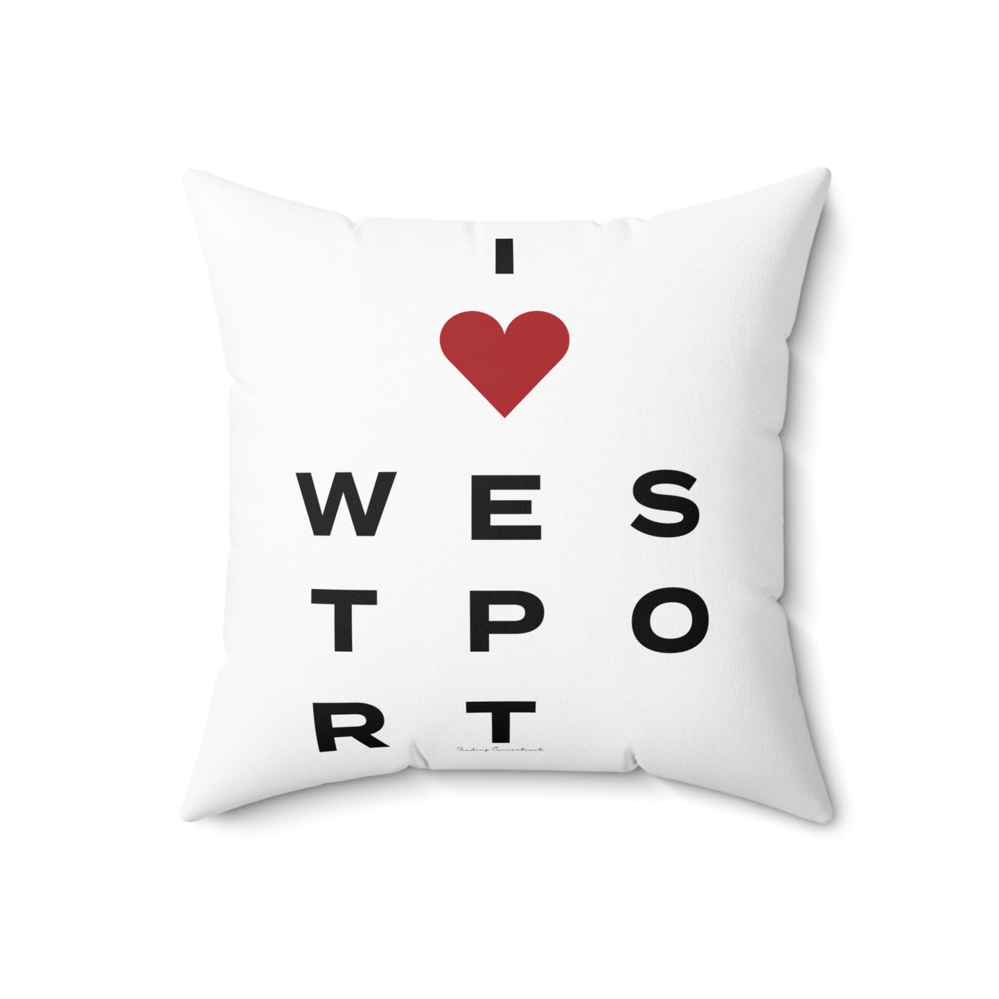 Westport Vision Spun Polyester Square Pillow