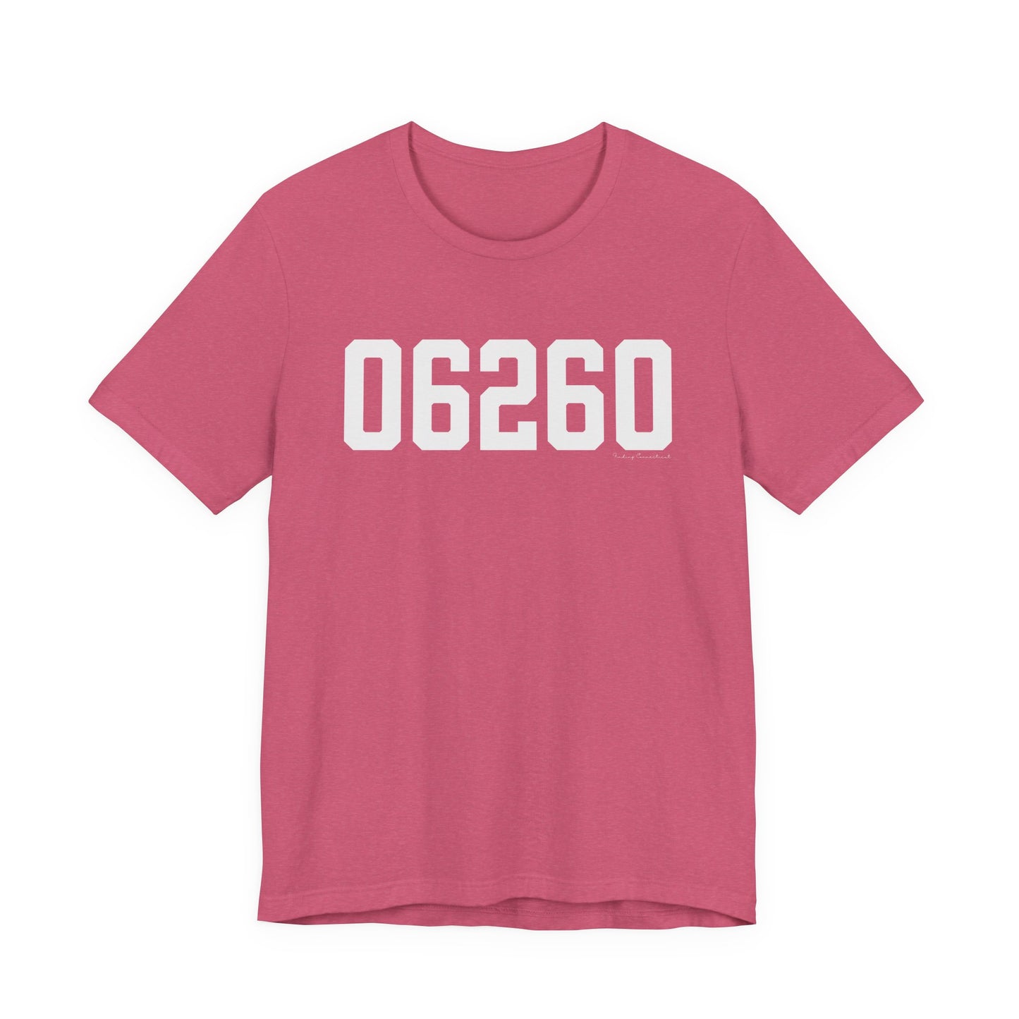 06260 Putnam CT Zip Code Unisex Jersey Short Sleeve T-Shirt