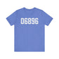 06896 Redding CT Zip Code Unisex Jersey Short Sleeve T-Shirt