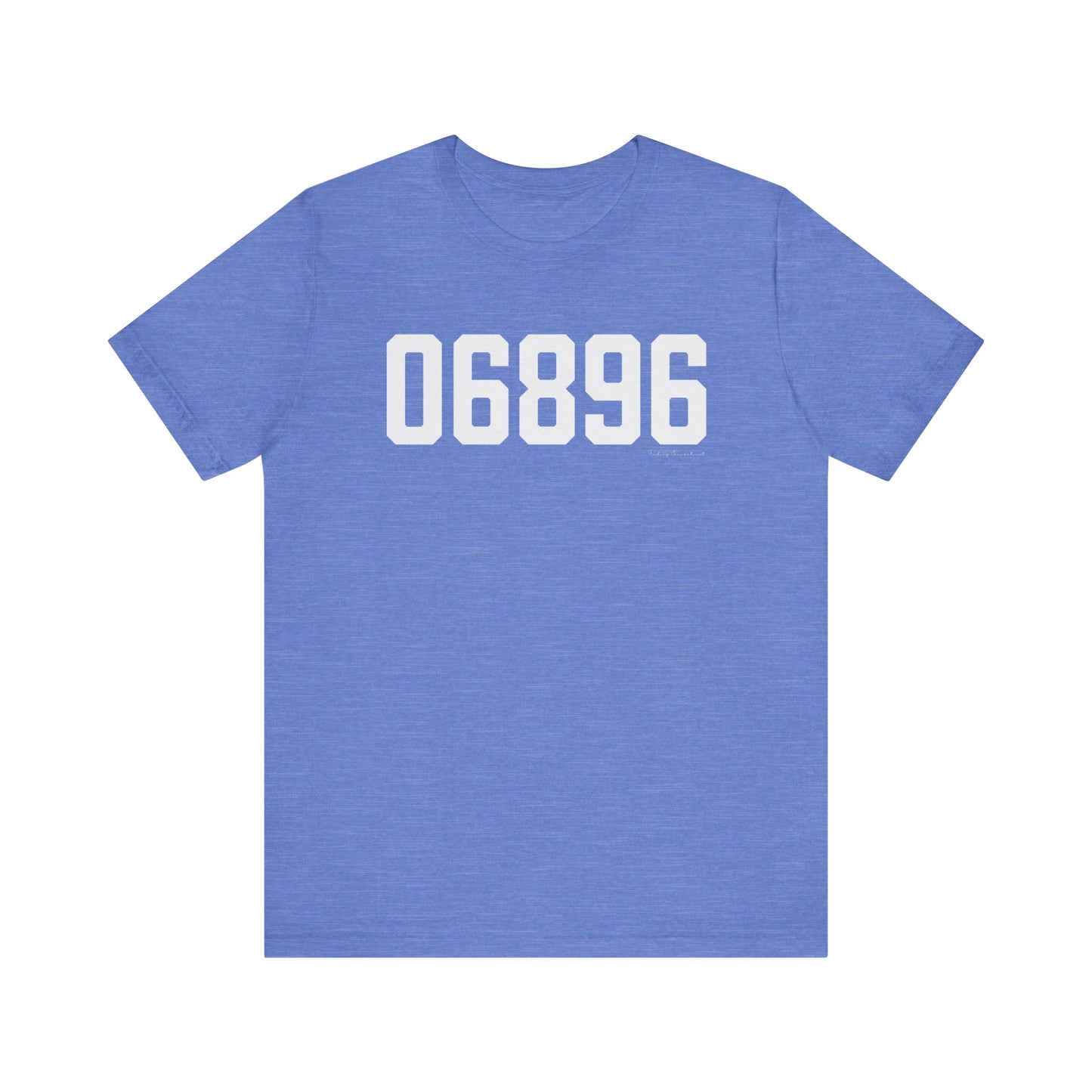 06896 Redding CT Zip Code Unisex Jersey Short Sleeve T-Shirt