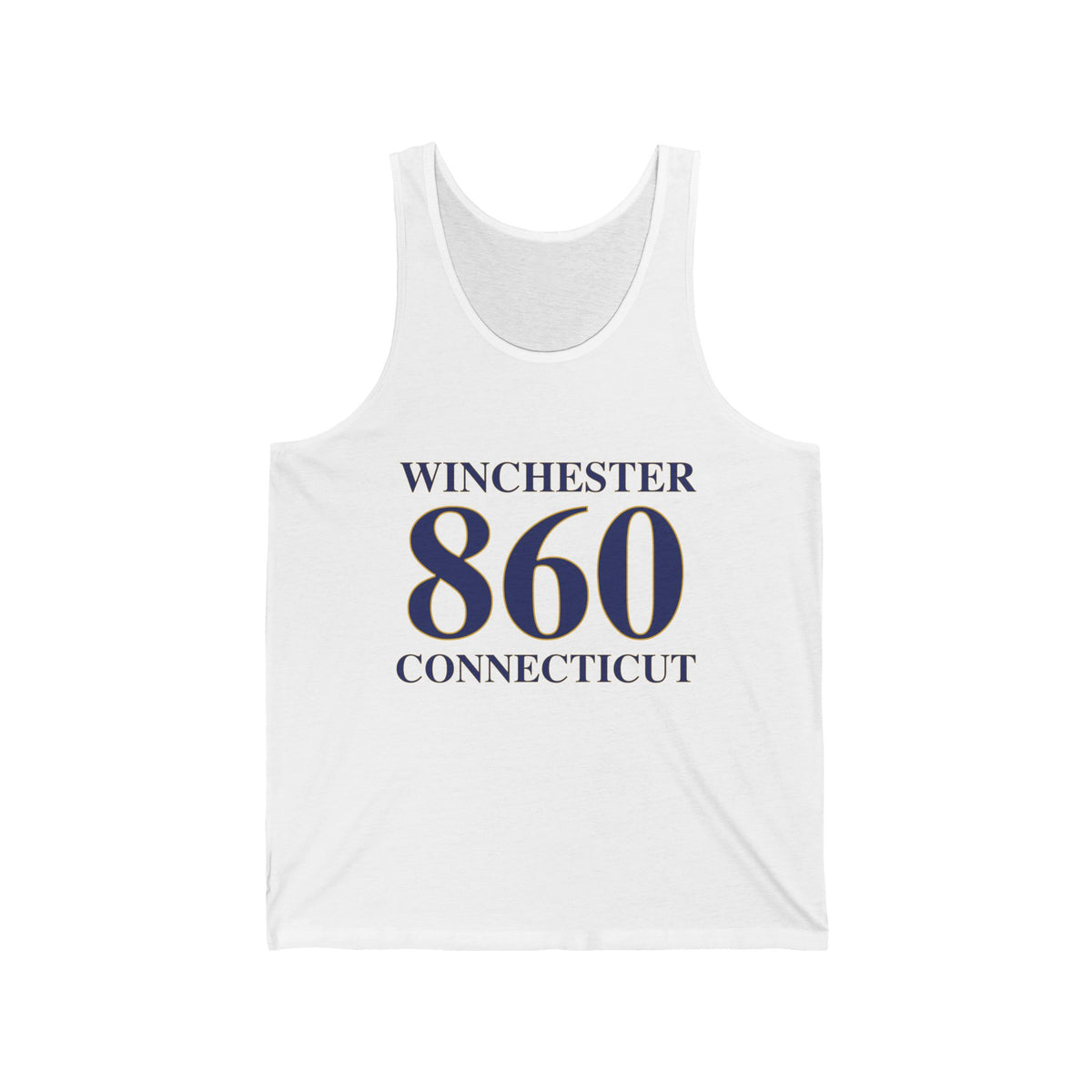 Winchester 860 Connecticut Unisex Jersey Tank Top