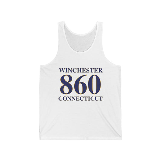 Winchester 860 Connecticut Unisex Jersey Tank Top