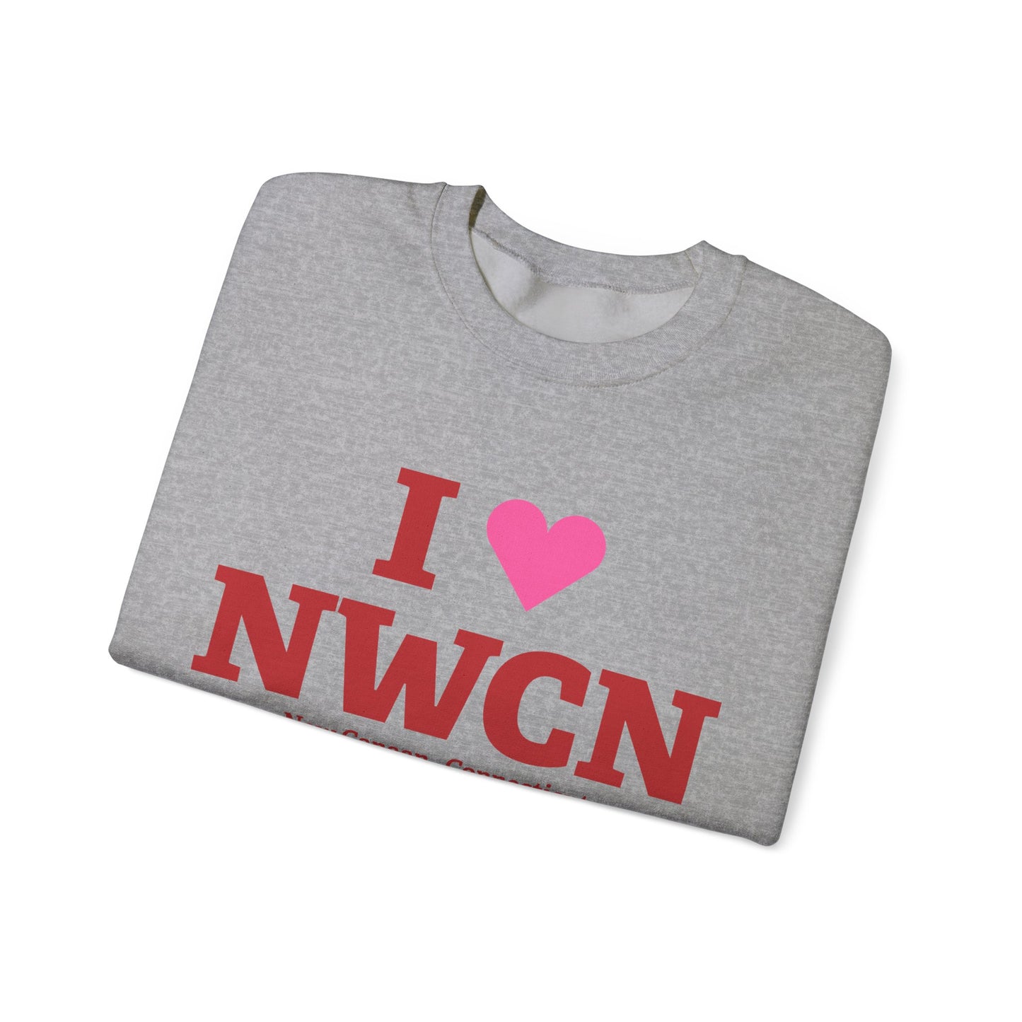 I Heart NWCN Unisex Heavy Blend™ Crewneck Sweatshirt