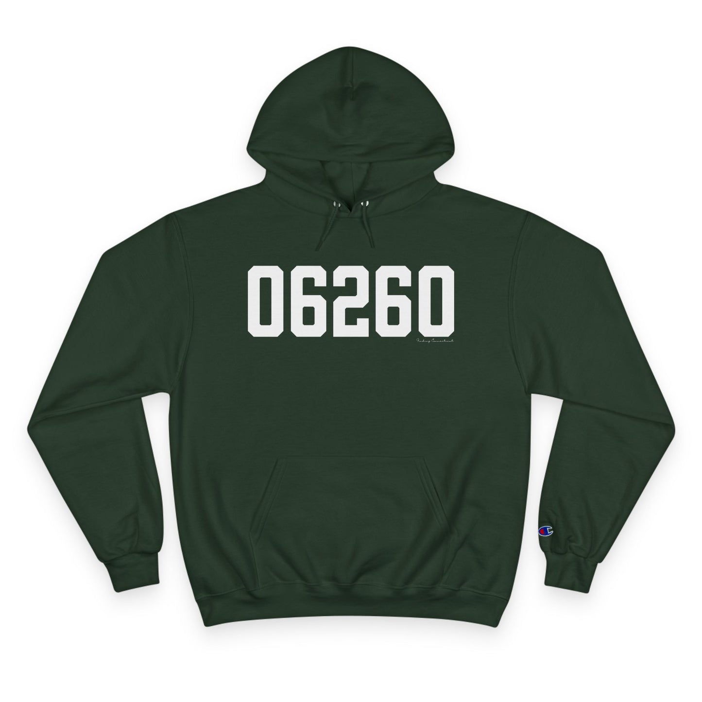 06260 Putnam CT Zip Code Champion Hoodie