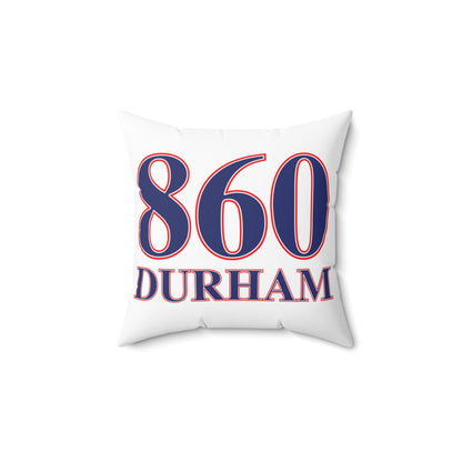 860 Durham Red, White & Blue  Spun Polyester Square Pillow