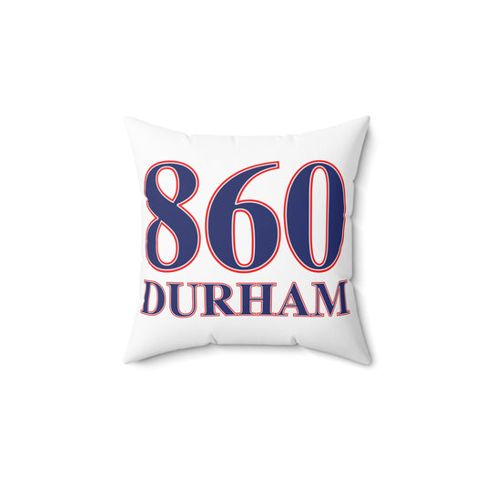 860 Durham Red, White & Blue  Spun Polyester Square Pillow
