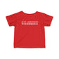 Just a kid from Woodbridge Infant Fine Jersey T-Shirt
