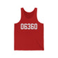 06360 Norwich CT Zip Code Unisex Jersey Tank Top