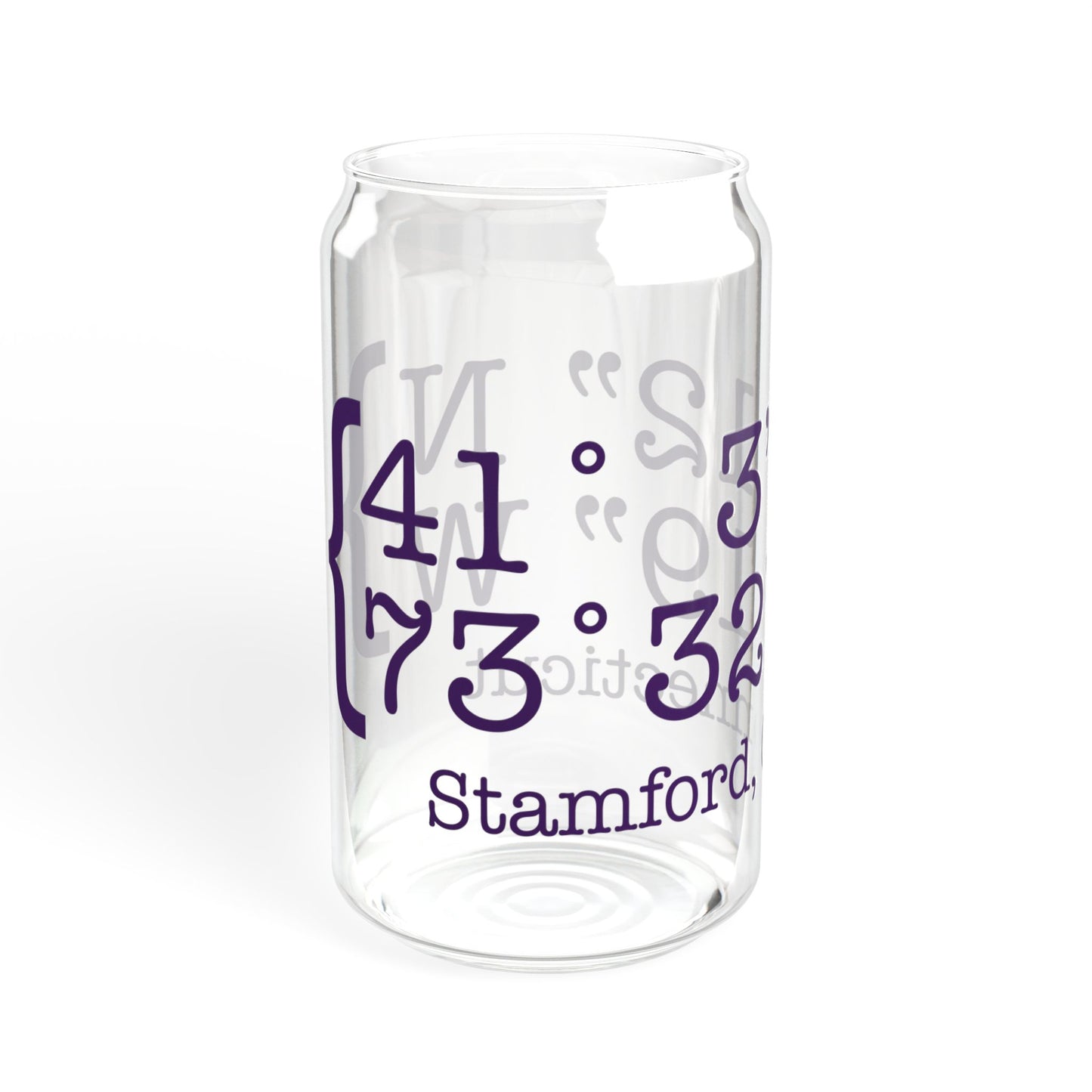 Stamford Coordinates Sipper Glass, 16oz