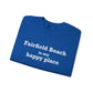 Fairfield Beach is My Happy Place Unisex Heavy Blend™ Crewneck Sweatshirt