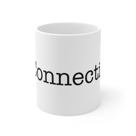 I Heart Connecticut. Mug 11oz