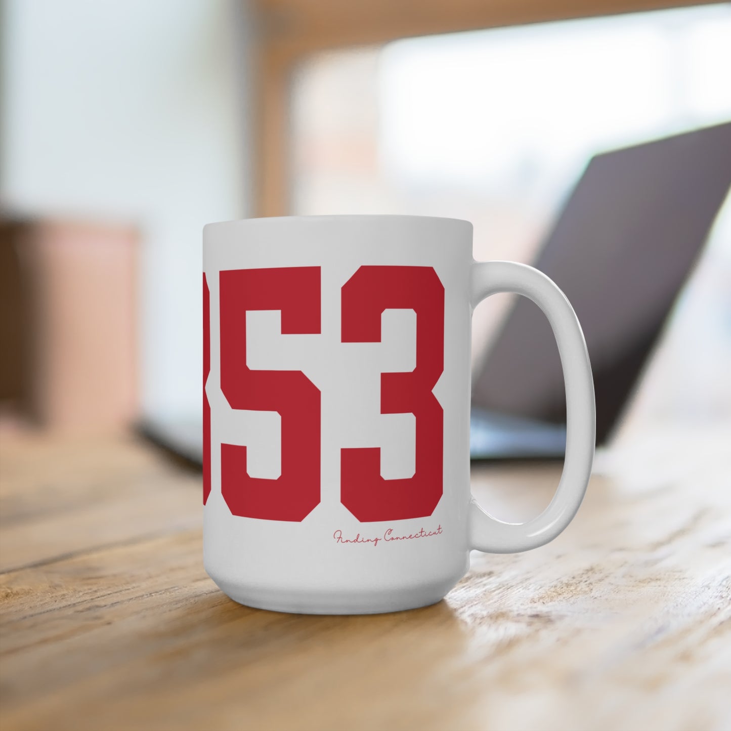 06853 Norwalk Connecticut Zip Code Mug 15oz