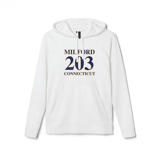 Milford 203 Connecticut adidas Unisex Fleece Hoodie