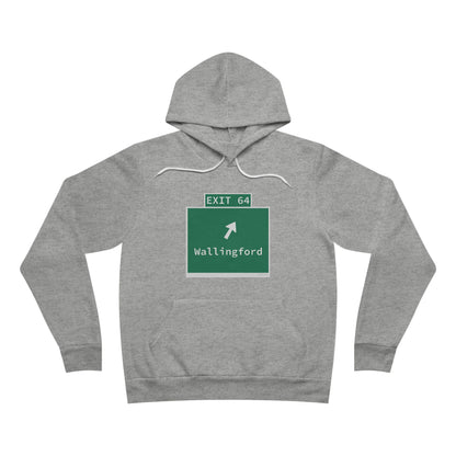 Vintage WCP Exit 64 Sign Unisex Sponge Fleece Pullover Hoodie