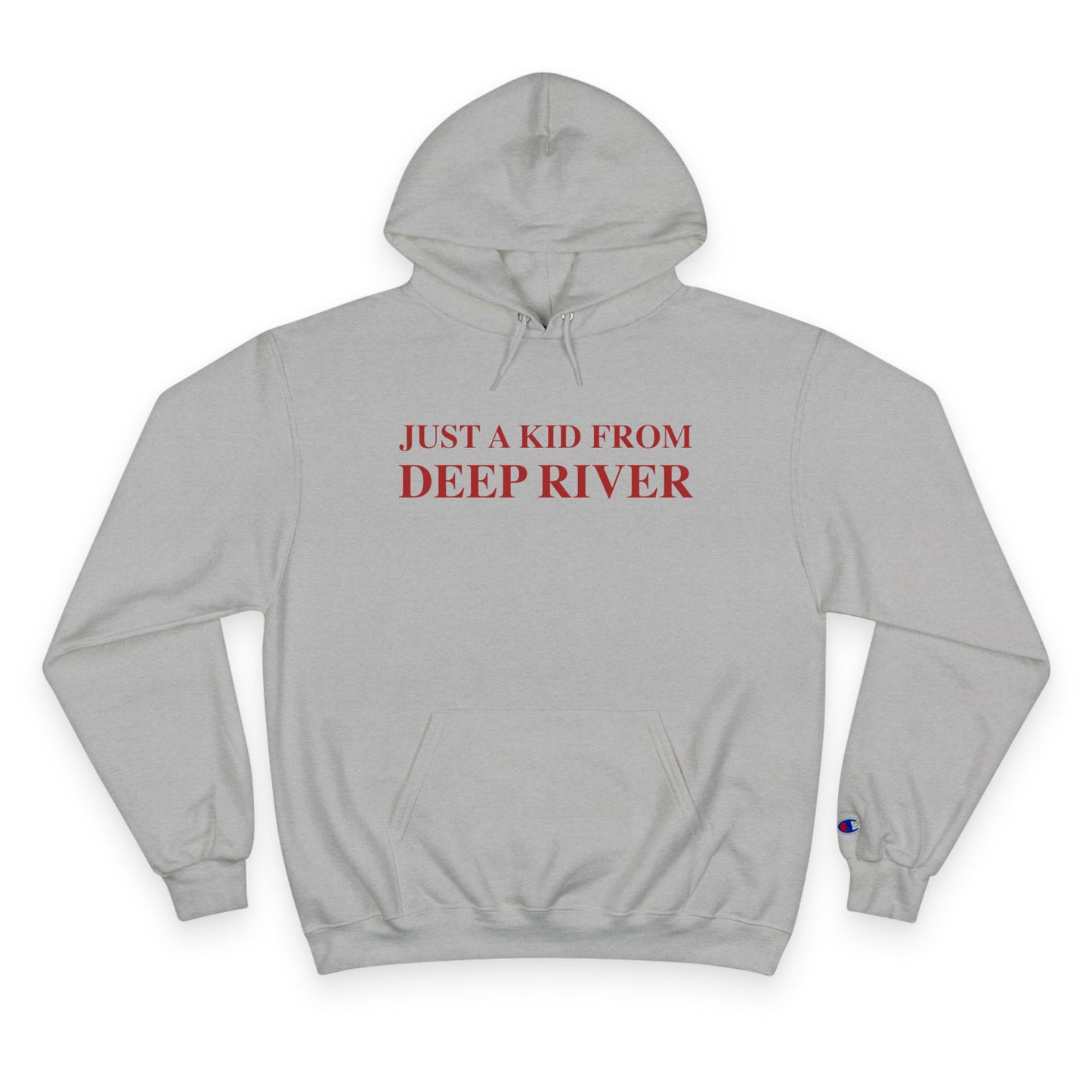 Just a kid from Deep River Champion Hoodie