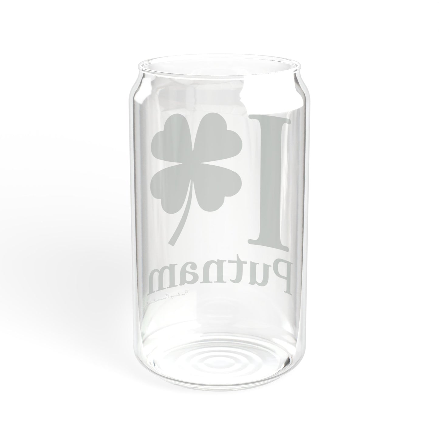 I Clover Putnam Sipper Glass, 16oz