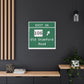 Vintage Merritt Parkway Exit 36 Sign Matte Canvas, Stretched, 1.25"