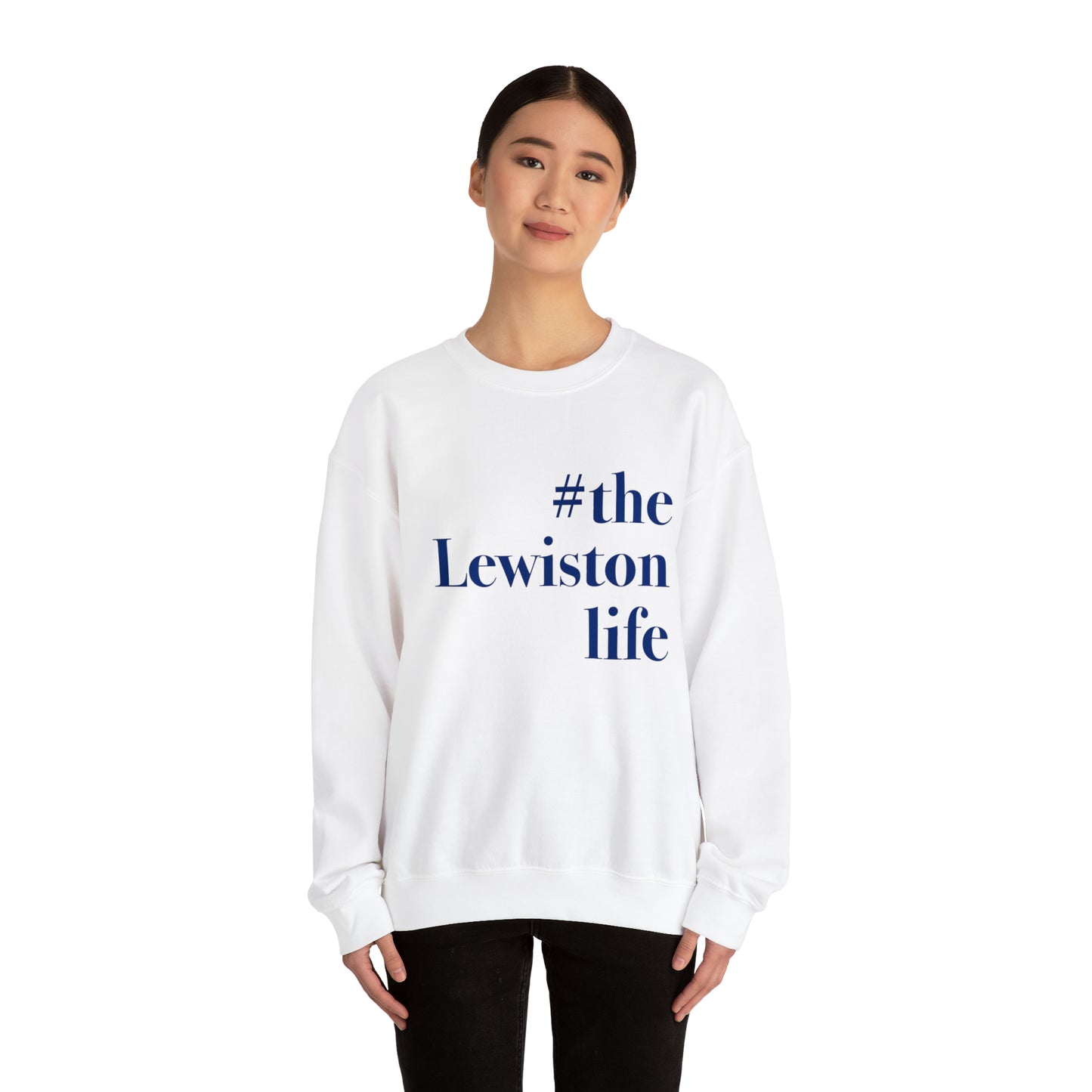 #thelewistonlife Unisex Heavy Blend™ Crewneck Sweatshirt