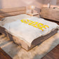 Goose Zip Code Velveteen Plush Blanket