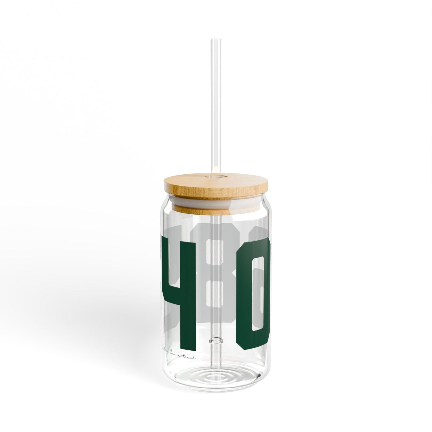 06854 Norwalk Connecticut Zip Code Sipper Glass, 16oz