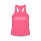 Just a kid from Rowayton Women's Ideal Racerback Tank Top