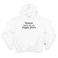 Goose Shows Are My Happy Place - Black Champion Hoodie
