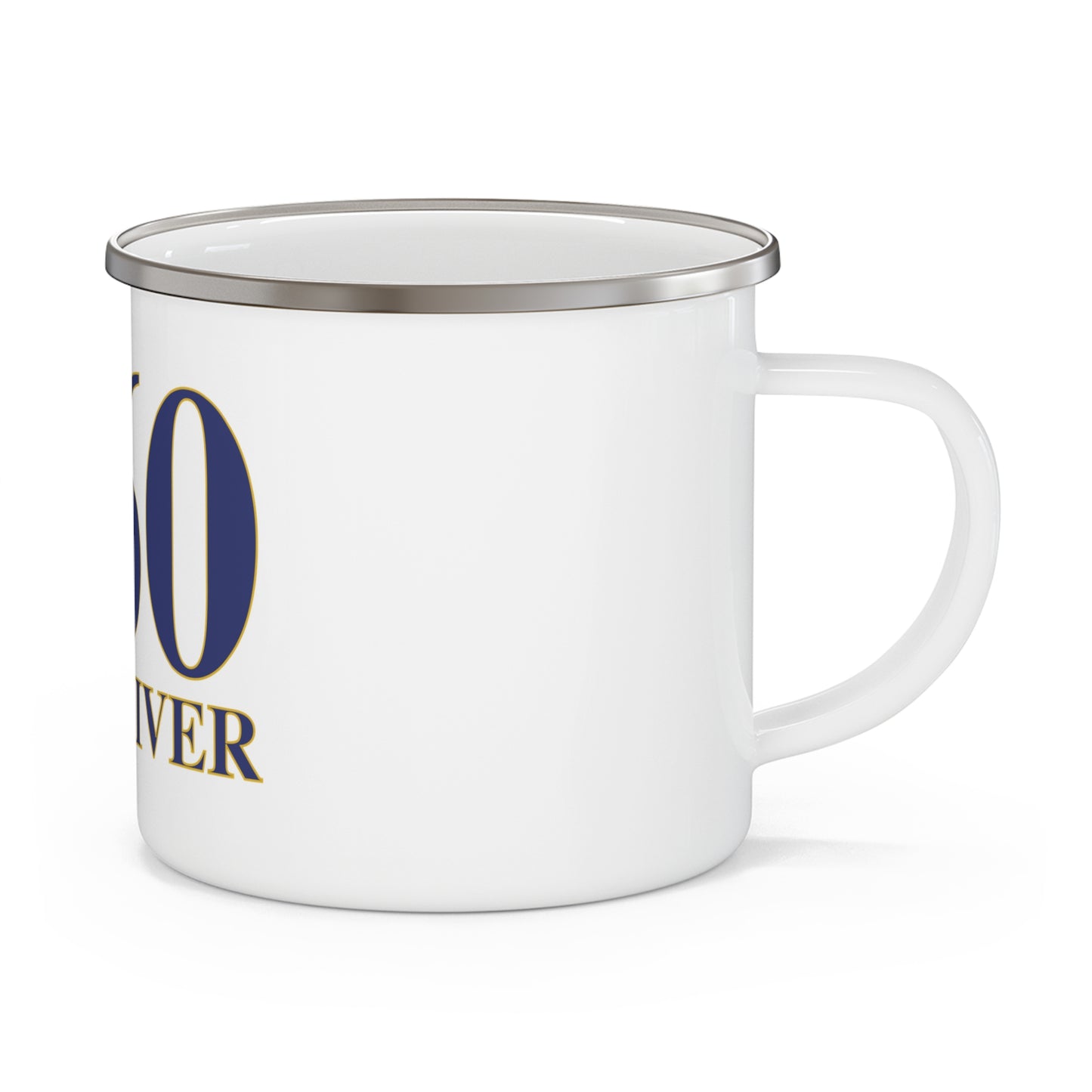 860 Deep River Enamel Camping Mug