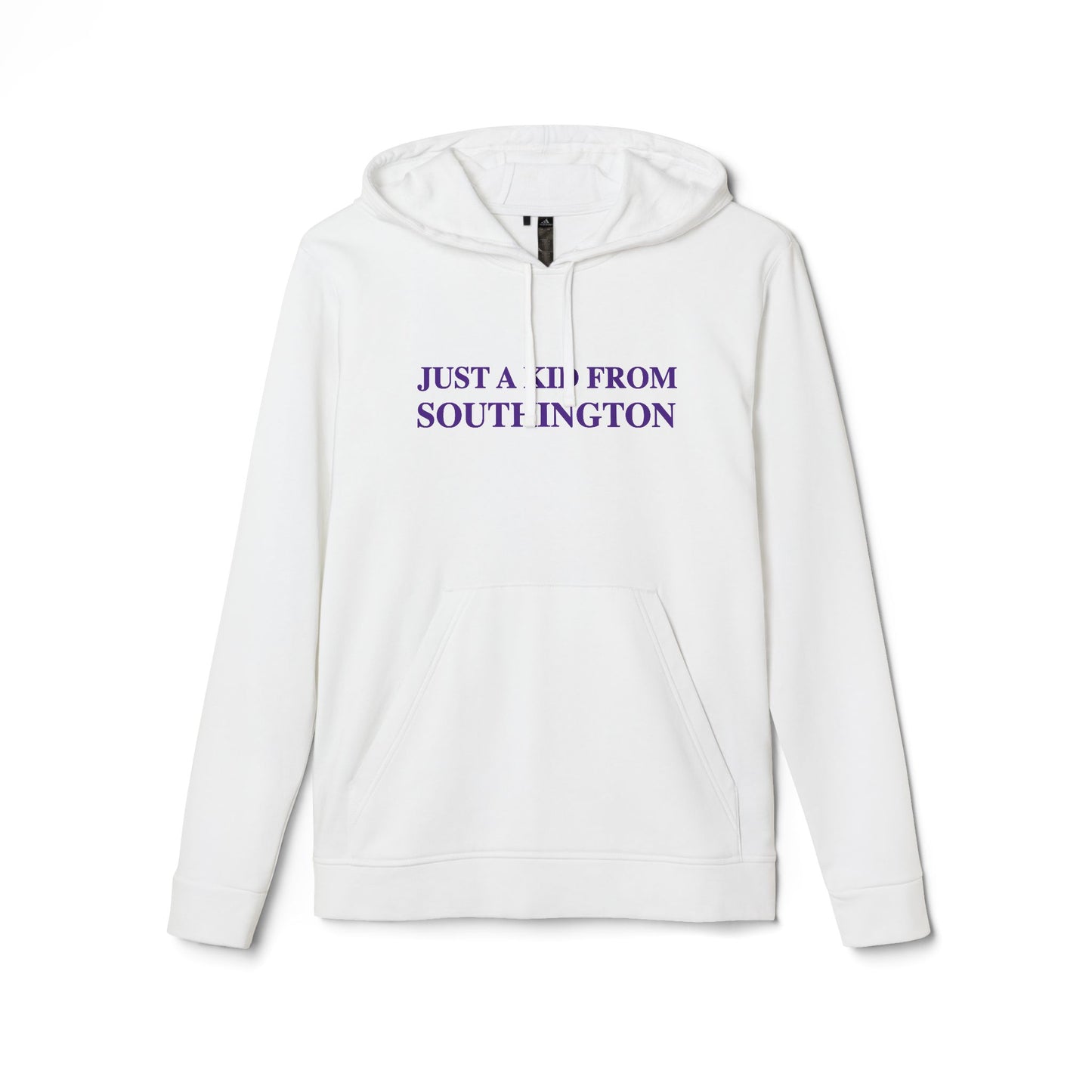 Just a kid from Southington adidas Unisex Fleece Hoodie