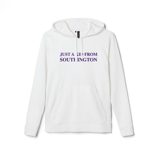 Just a kid from Southington adidas Unisex Fleece Hoodie