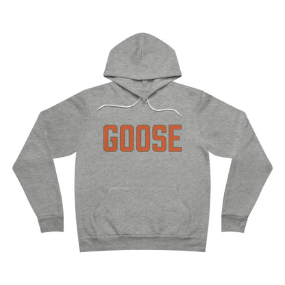 Goose Zip Code - Orange & Green Unisex Sponge Fleece Pullover Hoodie
