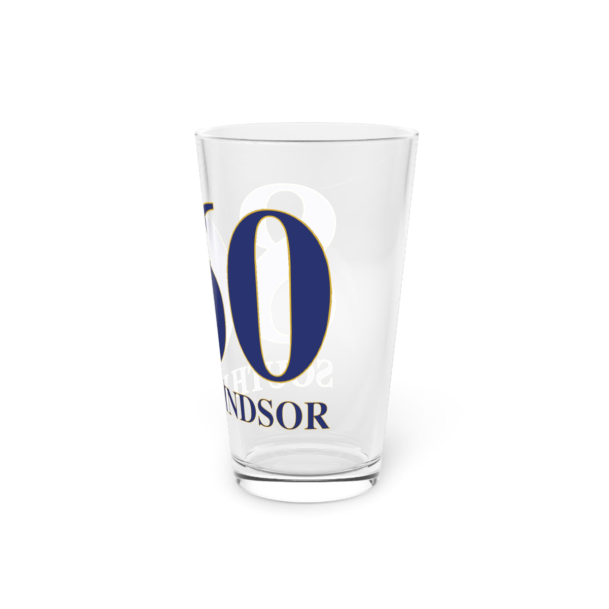 860 South Windsor Pint Glass, 16oz