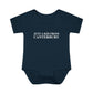 Just a kid from Canterbury Infant Baby Rib Bodysuit
